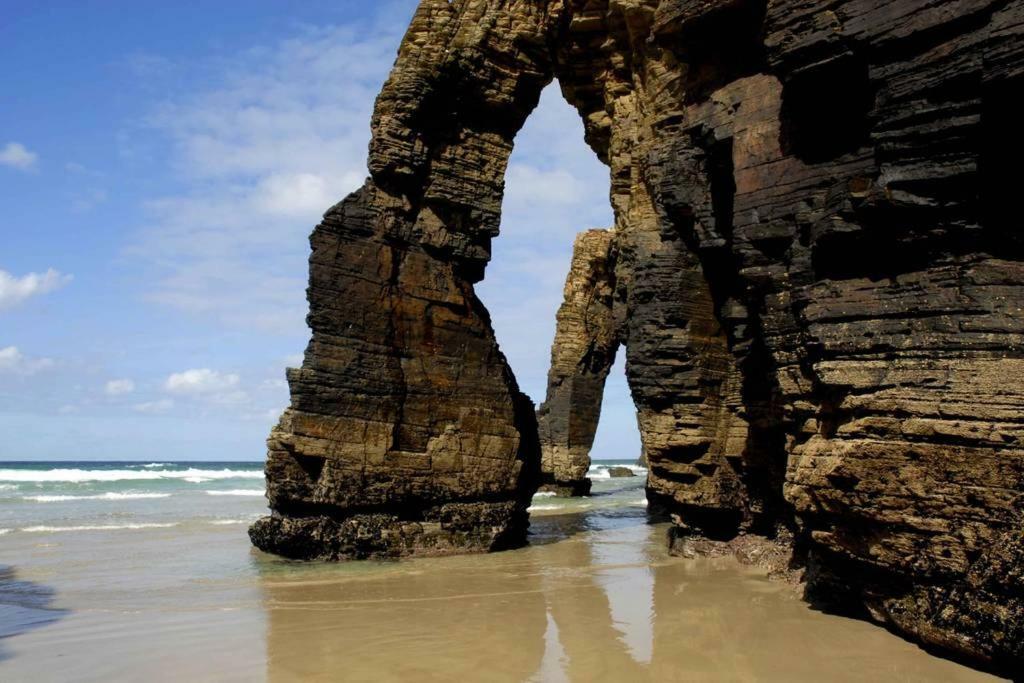 Precioso Apartamento Con Spa En Galicia / Playa Catedrales Foz Eksteriør billede